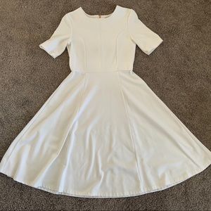 Cream bridesmaid dress